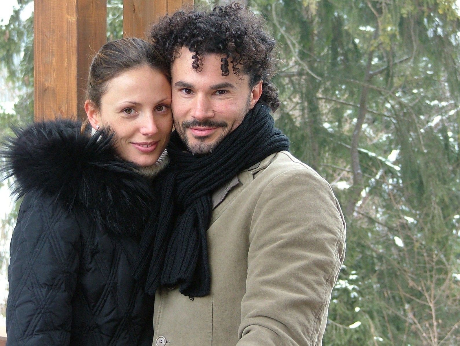 Tony Bombardieri con il marito Luca Mantovani