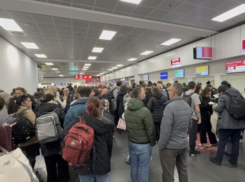 Disagi per i passeggeri in transito da Orio