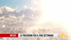 Le previsioni meteo per il fine settimana