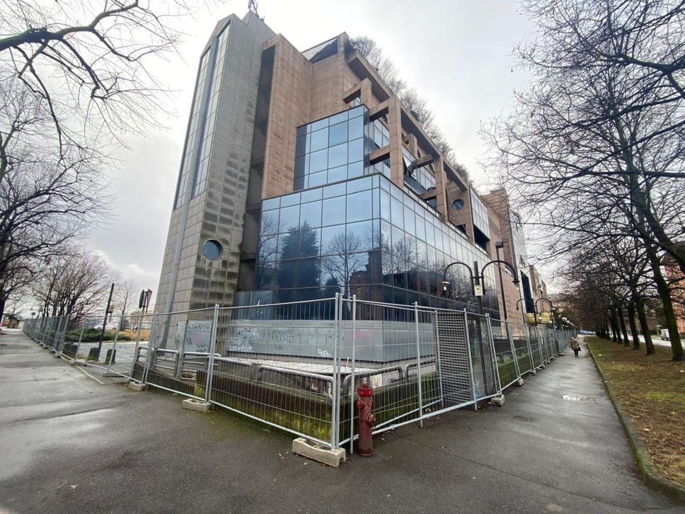 L’ex Una Hotel in via Borgo Palazzo, a Bergamo
