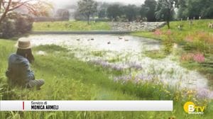 Trescore Balneario, con la vasca di laminazione nasce il nuovo parco dell'acqua