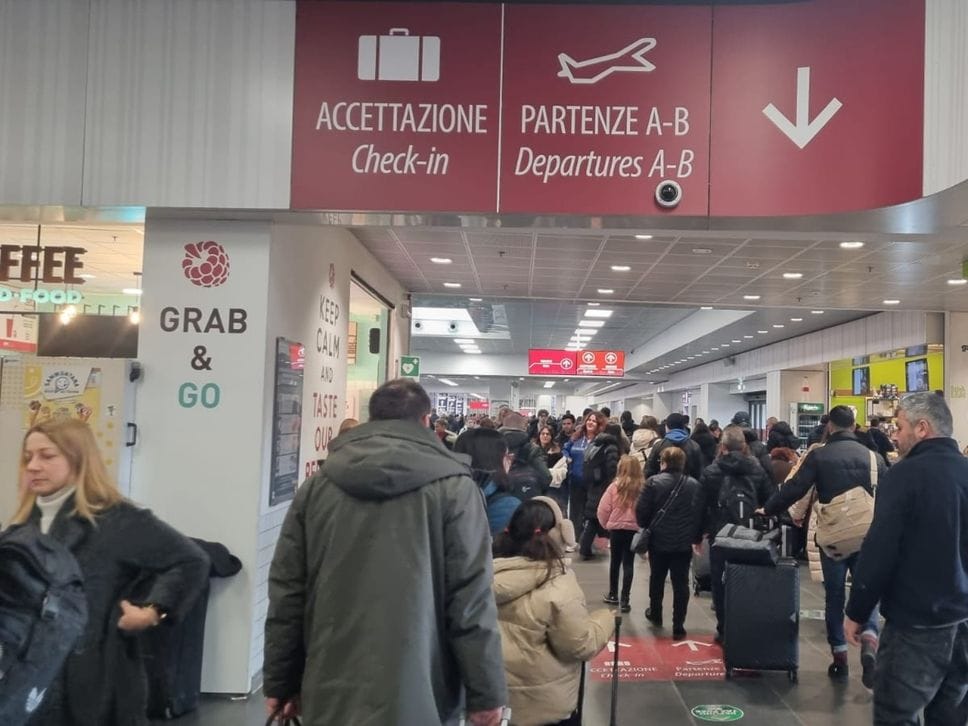 La situazione a Orio domenica mattina