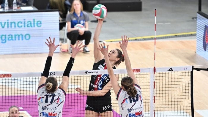 volley bergamo a un passo dal bottino pieno con chieri ma il tie break 232 stregato