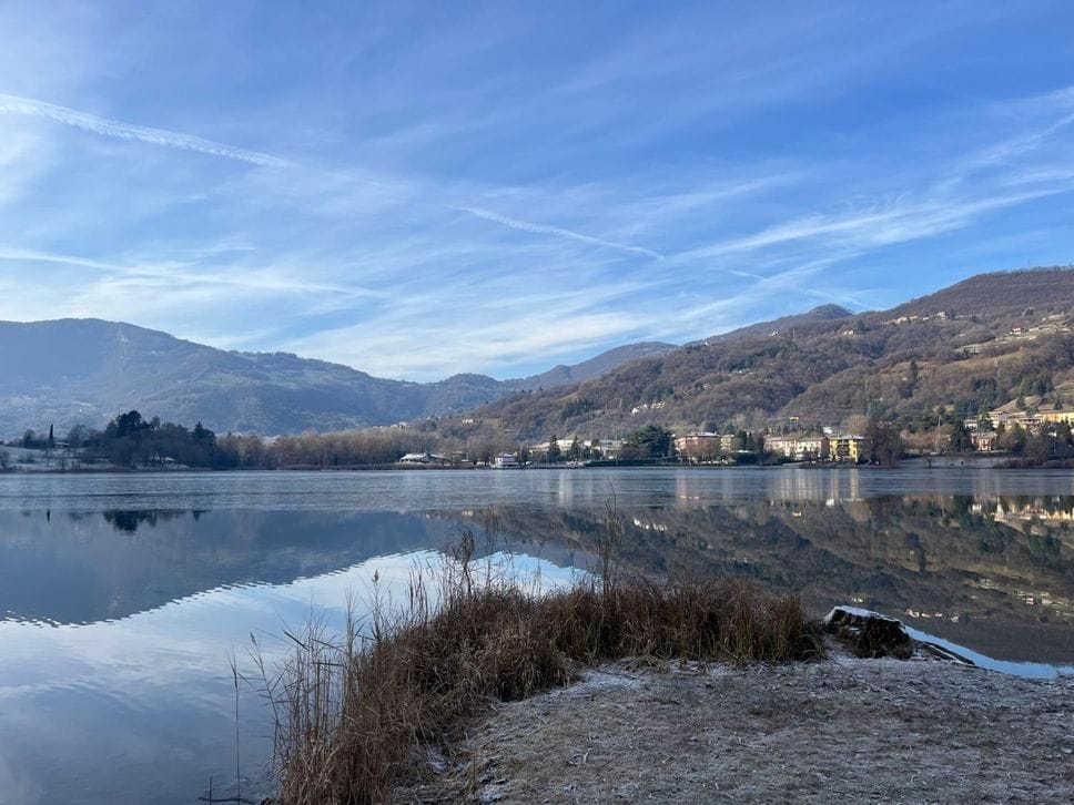 Sul lago di Endine