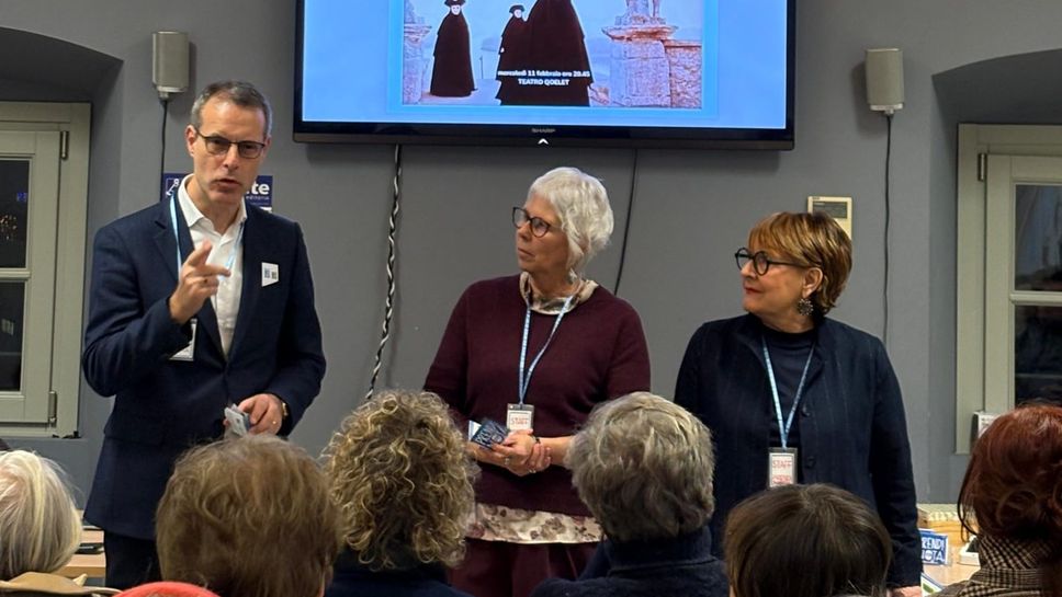 La presentazione della nuova edizione di Prendinota con Alberto Gagliano, Laura Tassetti e Fernanda Ghirardini