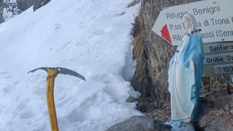 La Madonnina sul sentiero