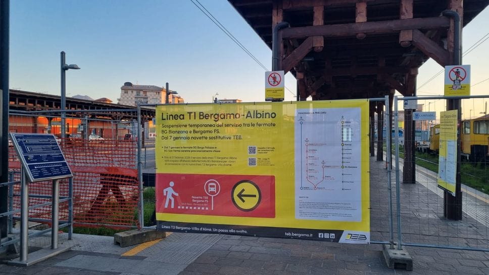 Il cantiere della Teb e le novità segnalate per i pendolari