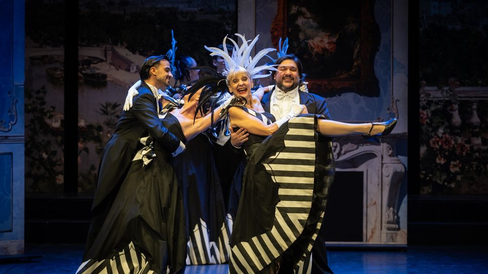 Una scena dell’operetta