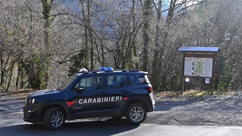 Il luogo dove è stato rinvenuto il cadavere, a Taleggio