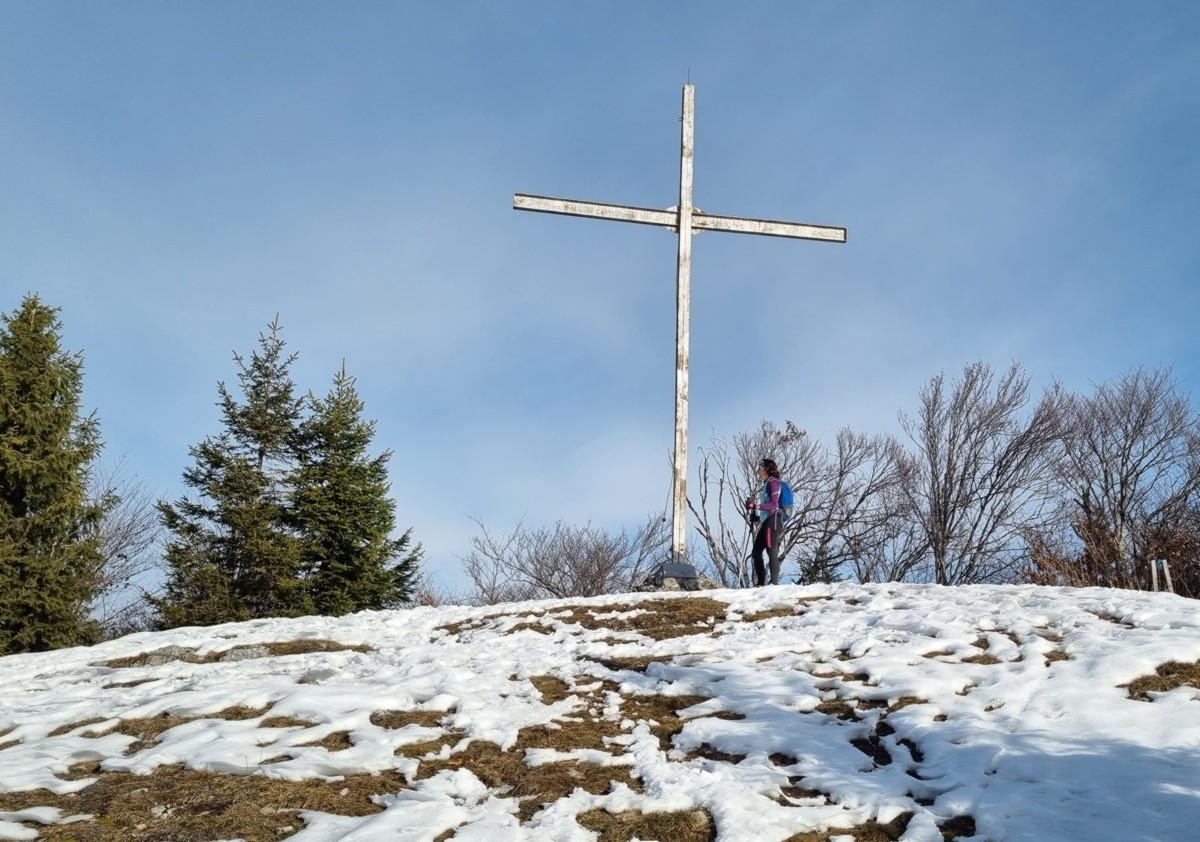 La croce della cima di Tisa