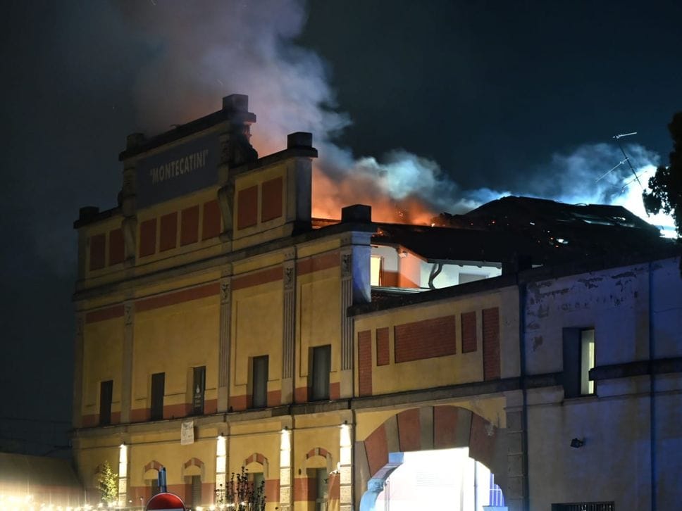 Intervento complesso dei vigili del fuoco