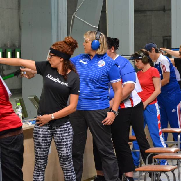 Laura Benatti non manca mai il bersaglio. In Polizia, nello sport e nella vita