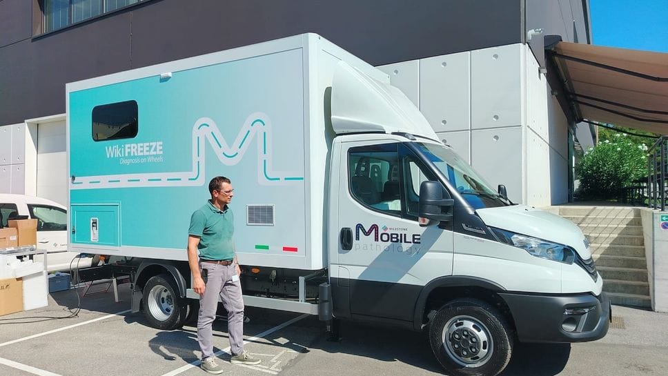 Un laboratorio mobile per «scovare» i tumori