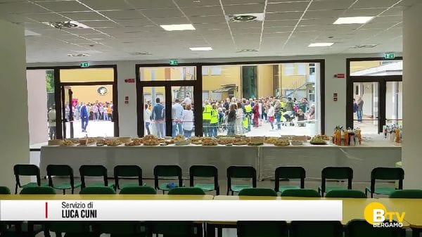 Foresto Sparso, l'inaugurazione della mensa scolastica