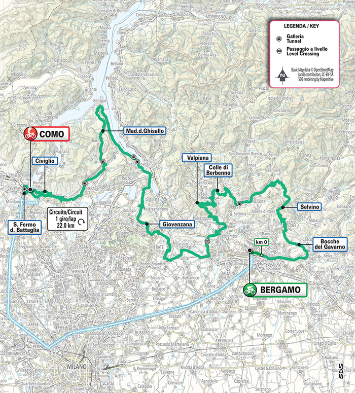 Giro di Lombardia: protesta dei ciclisti in partenza, poi la festa dei tifosi a Bergamo