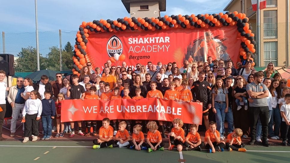 A Bergamo nasce la Shakhtar Academy, scuola calcio per tutti