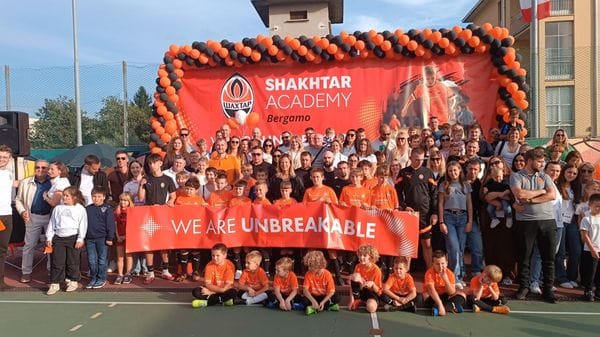 A Bergamo nasce la Shakhtar Academy, scuola calcio per tutti