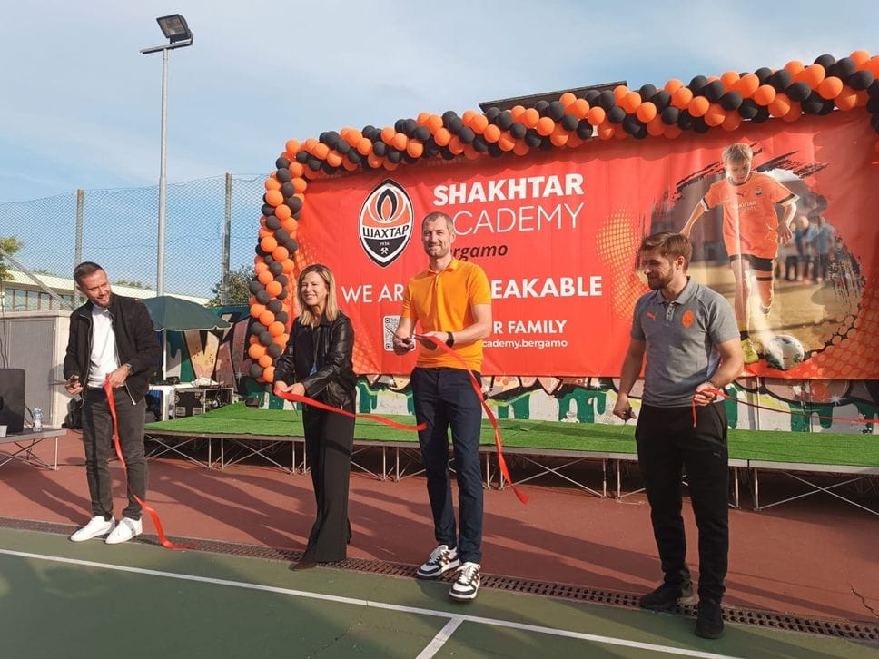 A Bergamo nasce la Shakhtar Academy, scuola calcio per tutti