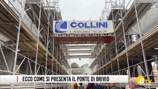 Proseguono i lavori sul ponte di Brivio