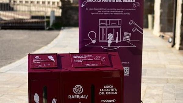 I rifiuti elettronici raccolti in 26 centri sportivi di Milano