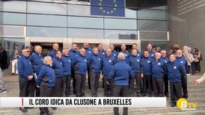 Il coro Idica di Clusone celebrato a Bruxelles