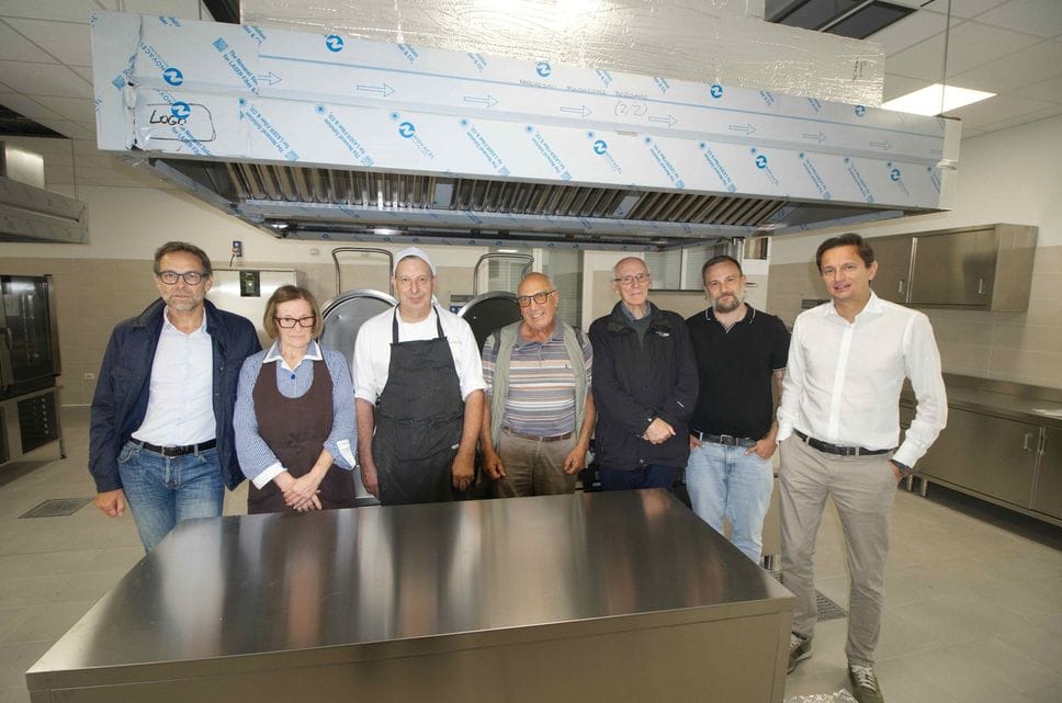 Nuova cucina al Patronato: mille pasti per i poveri