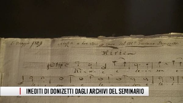 Presentate composizioni inedite attribuite a Donizetti
