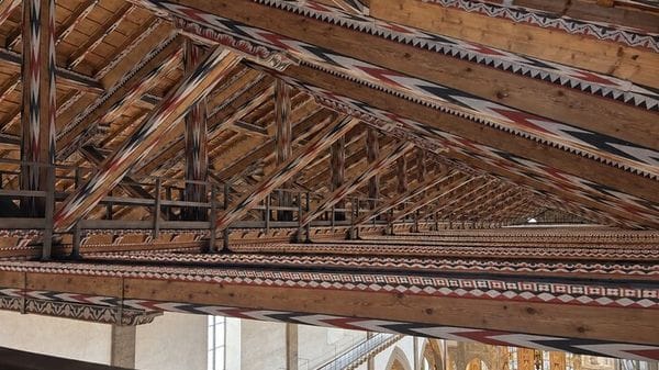 La ventilazione naturale protegge la struttura in legno della Basilica di S. Croce