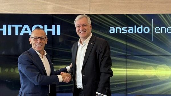 Accordo Hitachi-Ansaldo Energia per soluzioni energetiche integrate