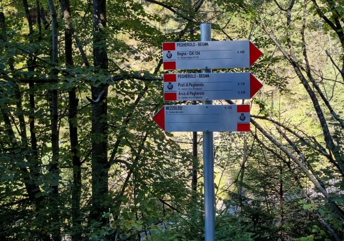 La bellezza solenne dell’arco del Pegherolo