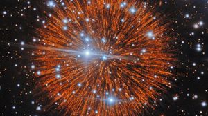 Primo sguardo in una supernova, bolle di gas come perle di una collana 