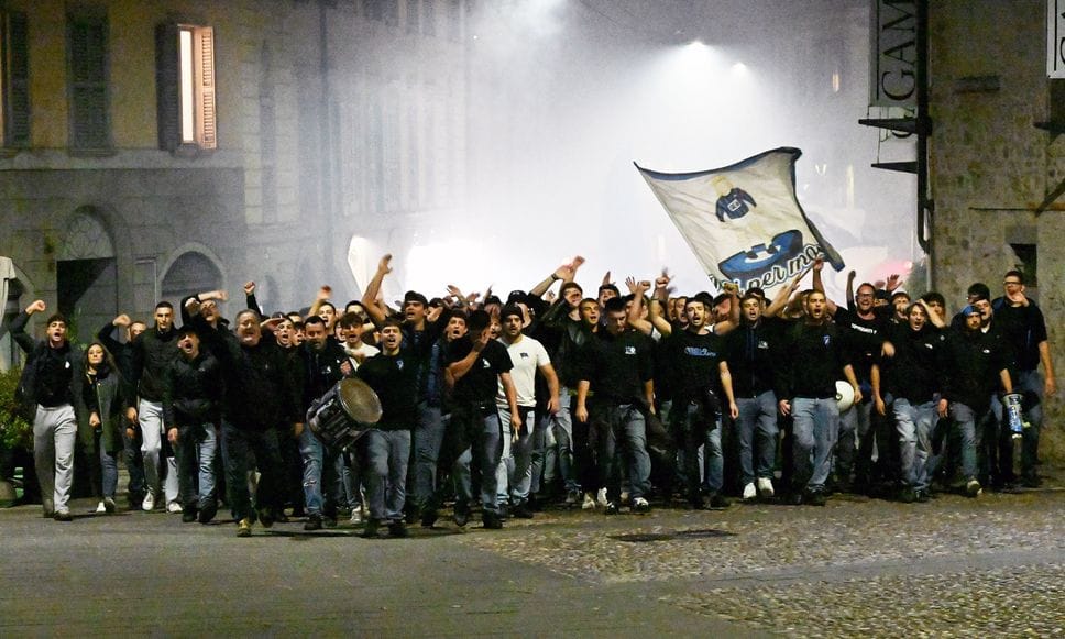 In Città Alta la festa dei tifosi dell’Atalanta per i 119 anni del club - Video