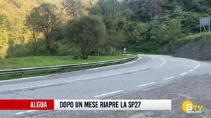 Riaperta al traffico la SP27 a Rosolo di Algua