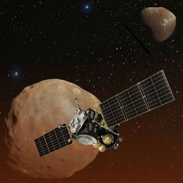 Lanciata la prima missione diretta una luna di Marte 