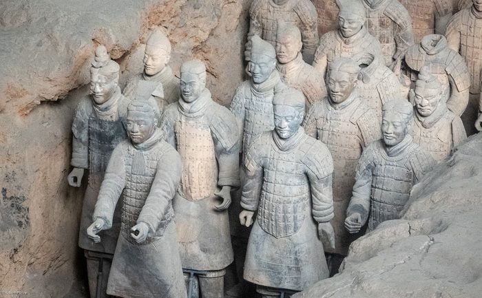 Anche donne e bambini modellarono l'Esercito di terracotta in Cina