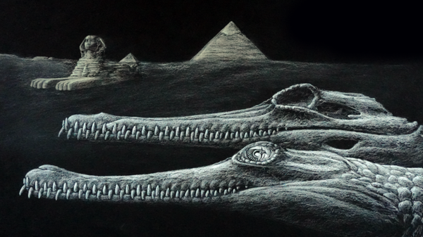 Una nuova specie di coccodrillo scoperta nelle rocce usate per la Sfinge