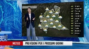 Le previsioni meteo per i prossimi giorni