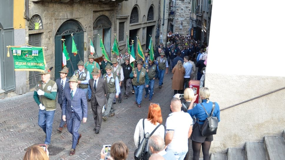 Alpini di Città Alta in festa: «Un servizio lungo 65 anni»