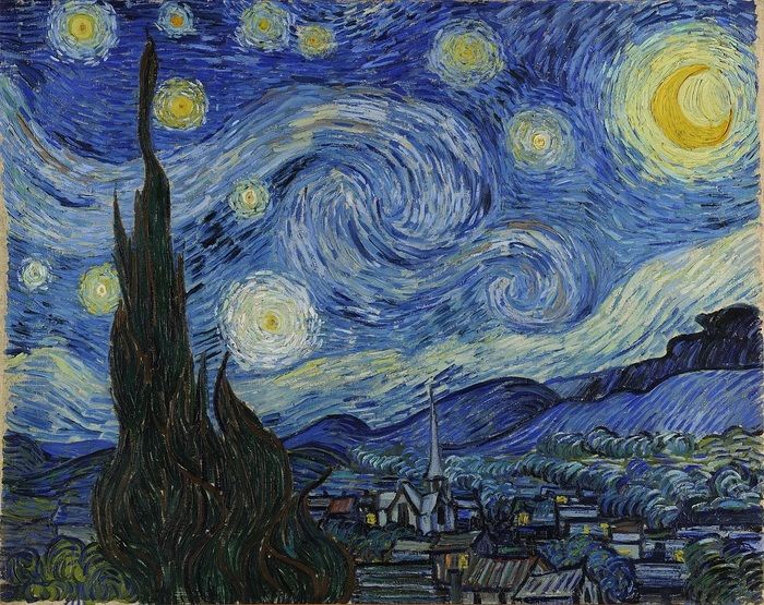 La Notte Stellata di Van Gogh ispirata dal cielo del 22 luglio 1889  