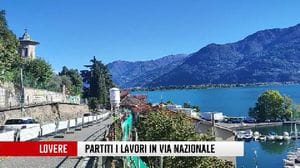 Partiti a Lovere i lavori di consolidamento di via Nazionale