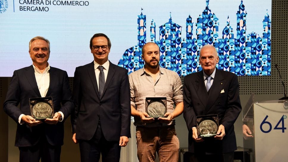 Bergamo premia il lavoro: riconoscimenti ad Arrigoni, Eigenmann e Mastrovito