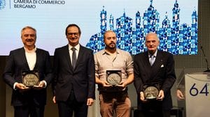 Bergamo premia il lavoro: riconoscimenti ad Arrigoni, Eigenmann e Mastrovito