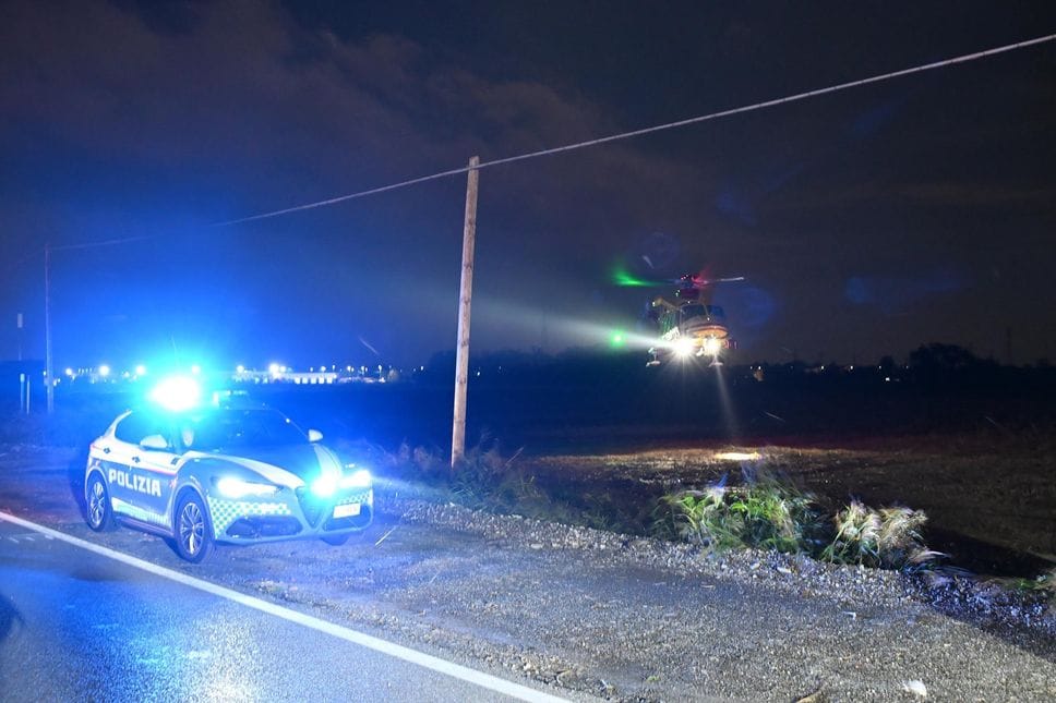 Ciserano, perde il controllo sulla Francesca. Sbalzato dalla moto, grave 34enne