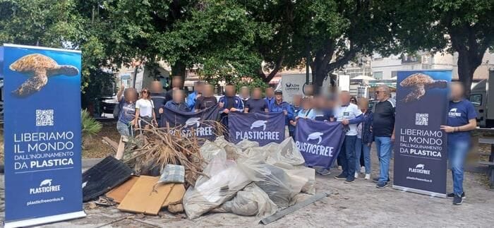 Detenuti ripuliscono l'ambiente, rimosse oltre 7 tonnellate di rifiuti