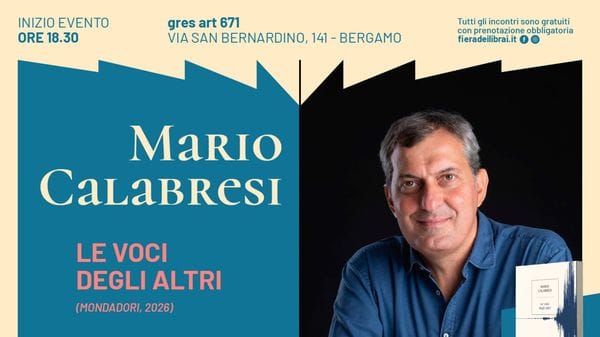 Mario Calabresi a Bergamo inaugura la terza edizione di «Librai per un anno»