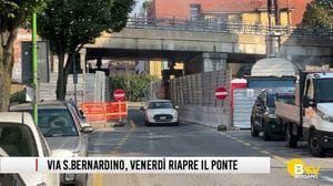 Il 30 ottobre riapre il ponte di via San Bernardino