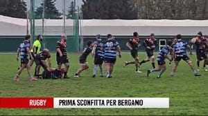 Rugby Lecco-Bergamo 28-23, prima sconfitta nel campionato di serie A2