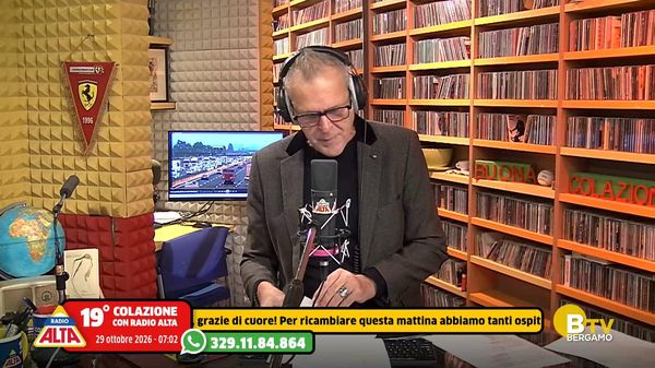 COLAZIONE CON RADIO ALTA
