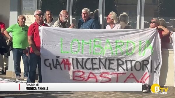 Montello, in piazza per dire no alla realizzazione di un termovalorizzatore