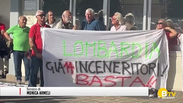 Montello, in piazza per dire no alla realizzazione di un termovalorizzatore